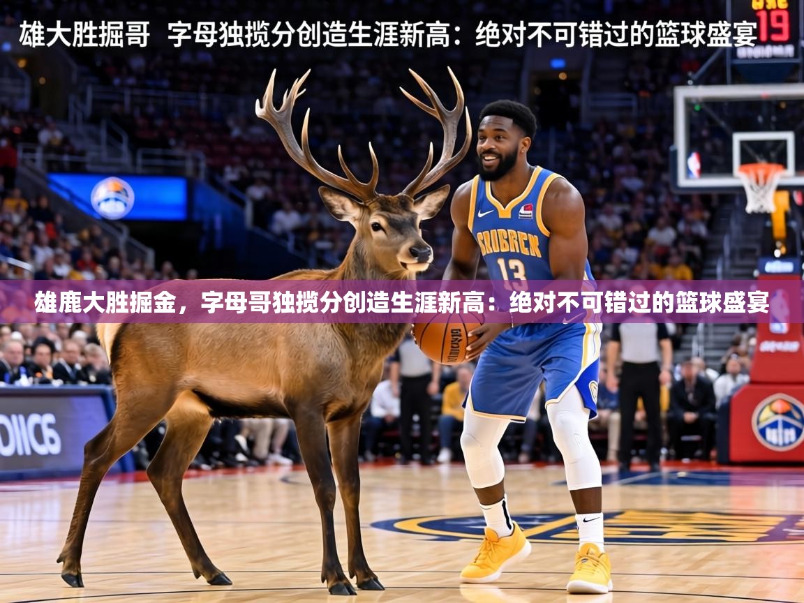 雄鹿大胜掘金，字母哥独揽分创造生涯新高：绝对不可错过的篮球盛宴  第1张