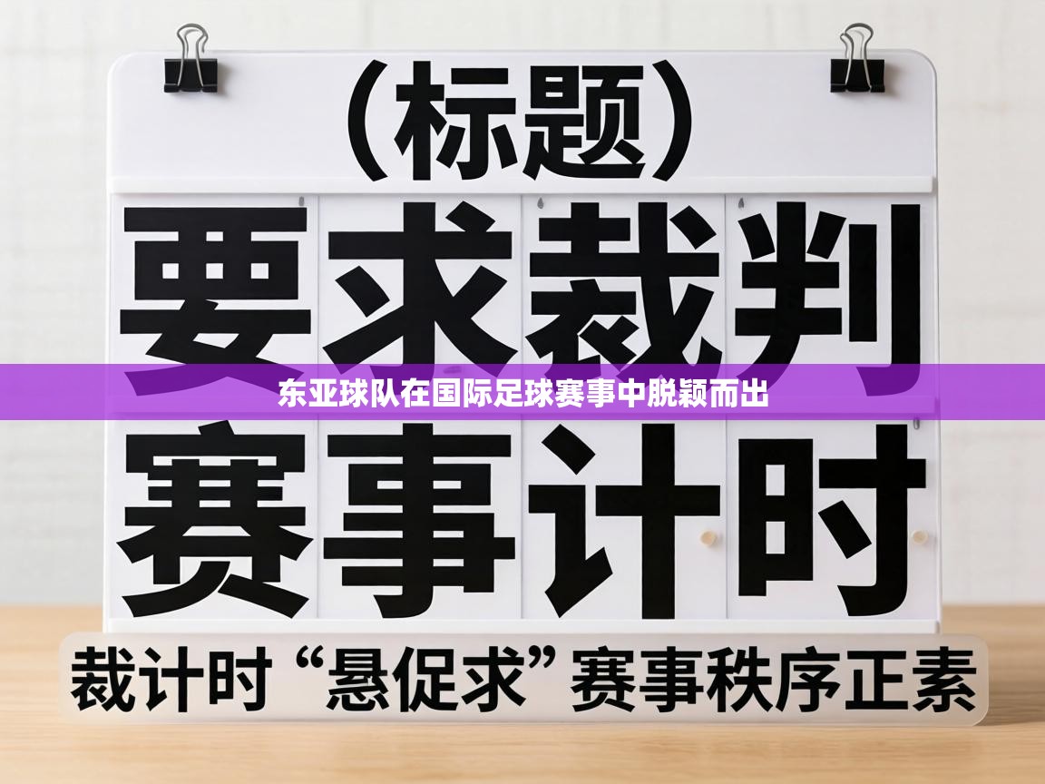 东亚球队在国际足球赛事中脱颖而出 第2张